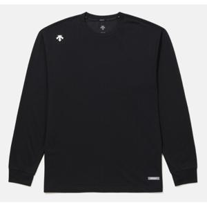 데상트 워딩 긴팔 티 B1 SQ323UTL71 BLK0 MGRY NAVY WHT0