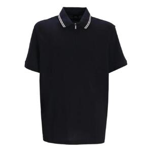 25 FW 아르마니 익스체인지 지퍼 넥 코튼 폴로 셔츠 XM000994AF10366 TP441344447