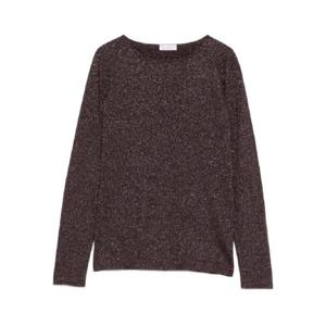 25 FW Brunello Cucinelli 글리터 디테일 보트 넥 스웨터 M41800008C4223 TP441316496