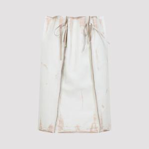 프라다 데님 스커트 51928SOOO 18DD F0009 BIANCO