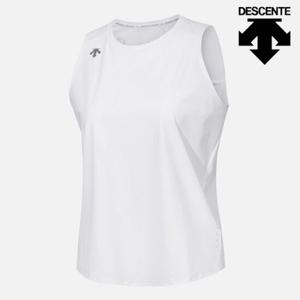 [데상트]데상트 여성 러닝 슬리브리스 SP222RST47WHT0 나시 스포