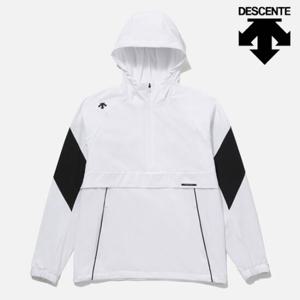[데상트]데상트 그래픽 메쉬 안감 우븐 아노락 SP123UAN21WHT0