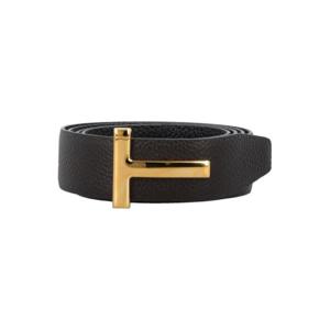 톰포드 가죽 벨트 25ATB224LCL236G 3BN06 BROWN BLACK T GOLD