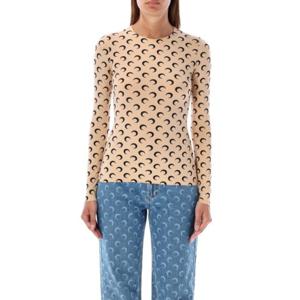 마린세르 스웨터 WTS006ACJER0001 TA10 TAN