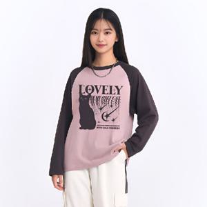 [더데이걸]박시 라그란 그래픽티(2컬러)TGLA25801
