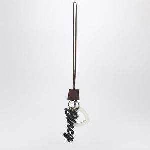 발렌시아가 키링 7956502ABEW Burgundy