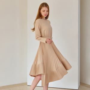 [매긴]언발란스 플리츠 원피스 MF2S6OP3110