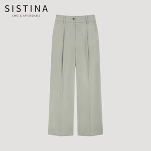 [SISTINA] 인기 원턱 스트레이트 셋업 팬츠_AWSSLO11010_LK