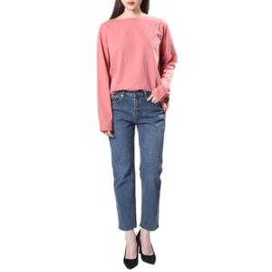 [시에로]반하이 일자 중청 데님팬츠 SF2DPF115
