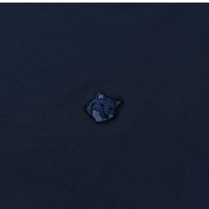 메종키츠네 볼드폭스헤드 반팔티 잉크블루 MM00127KJ0118-P476