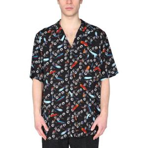 마르셀로불론 남성 멀티컬러 HAWAII 반팔 셔츠 CMGA069_S22FAB0011001