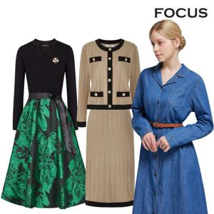 [포커스]가을 무드 가득 인기 원피스 8종(VFF4F1KC4581_SET)