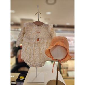 밍크뮤ch 25SS 신상 OR) 쁘띠플라워 세트바디슈트  3511260411출산 백일 돌 조카선물