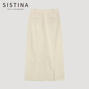 [SISTINA] 인기 코듀로이 H라인 스커트_AWWSKO41050_IV