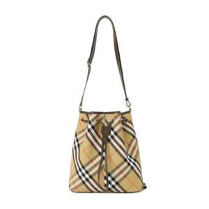버버리 체크 여성 버킷백 MD DRAWSTRING BUCKET 8093869