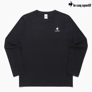 [르꼬끄] 공용 베이직 긴팔티 QQ123LRL11_BLK