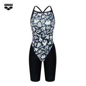 아레나 고스트빌리지 A5SL1LH03 BLK (주머니백 증정) 여성 일반 싱글크로스 스트랩백 4부 반신 실내수영복