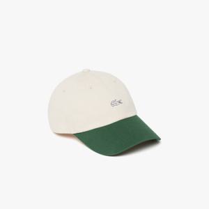 라코스테 공식 공용 면 트윌 컬러블록 야구모자 RK253E-55G 132