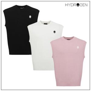 [하이드로겐] 유니 spine 그래픽 스웨터베스트 H31D1SW701