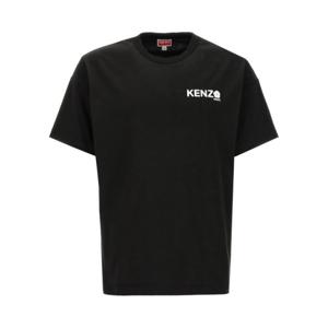 겐조 반팔 티셔츠 FF55TS4894SG99J BLACK DOM