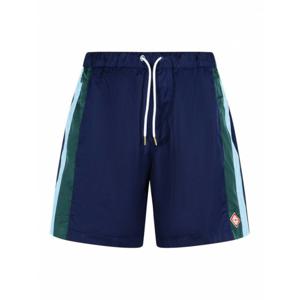 [CASABLANCA] 남성 팬츠 반바지 트랙 Blue 폴리에스테르 버뮤다 MS25TR27301NAVYLAURELSTRIPE /8