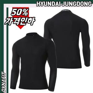 [다이나핏][정가 59000원] YMM23209 남성 흡습속건 베이스레이어 RE-VOLT (리볼트) 하이넥 긴팔 HJDMLP