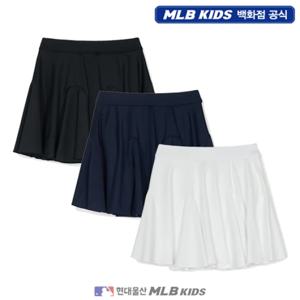 [MLB키즈US] (7FSKB0453) 여아 MLB 베이직 스포티브 저지 플레어 스커트 아동스커트 키즈스커트