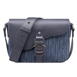 디올 Saddle 스몰 플랩 스트랩백 1ADPO049YKS_H53E