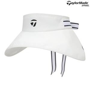여성 리본 탈부착 넓은챙 바이저 TWHVO6625-100