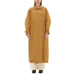 막스마라 SACK 더블 브레스티드 실크 코트 1456357