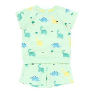 [블루독베이비8] SS25 다이노상하세트 HJ (4537067217) (BLUEDOG BABY 유아 출산 백일 선물 도트 강아지 내