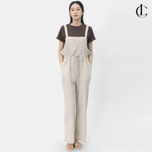 엘케이트 여자 점프수트 와이드 팬츠 여름 멜빵바지 LDOR007
