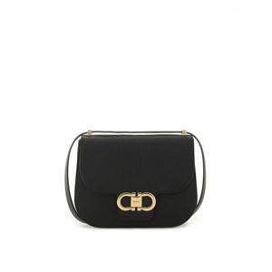 [SALVATORE FERRAGAMO] 여성 숄더 백 더블 Hooks 781033219867005 블랙 /8