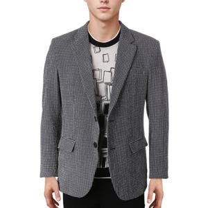 롯데광복 레드옥스 2025 S/S 캐주얼 간절기 여름 지지미 콤비자켓 R251JK106BK-GB