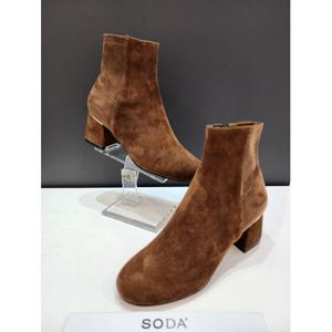 [소다][소다] FLB207 DA27 소다 SDOA 여성 앵클 부츠 (여성 스웨