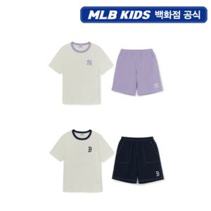 [MLB키즈] 스포티브 캐릭터 티셔츠 세트 2종 택1 7AS1C3153