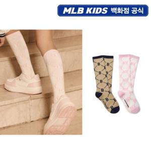 [MLB키즈PG] 다이아 모노그램 니삭스 2번들 MLB (7FSOMD15N-00IVS)