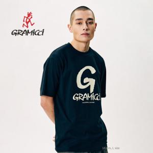 [그라미치](본사공식) 그라미치 G 로고 티셔츠 (G4SU-T098-BLACK