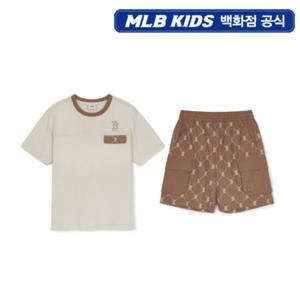 [MLB키즈] 모노 아웃도어 티셔츠 세트 (7AS1MD553-43CAL)