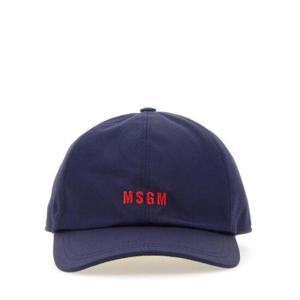 MSGM 로고 자수 야구 모자 3540ML03237514 89 TP934856291