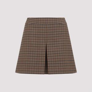 셀린느 숏 스커트 2J802163Z 02NP BEIGE NOISETTE NOIR