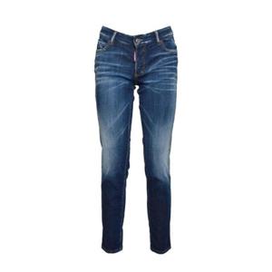 Dsquared2 로고 패치 페이디드 슬림컷 진 S75LB0886S30789 470 TP935925560