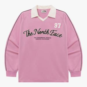 노스페이스 화이트라벨 TNF 크루 칼라 긴팔 티 (NT7TR04)