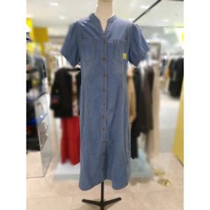베네통 코끼리자수 데님 원피스BAOPF4531