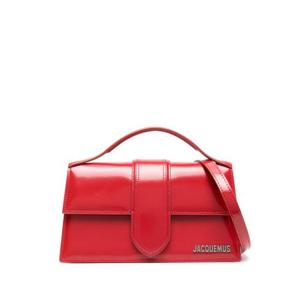 쟈크뮈스 Red Le Grand Bambino Patent Leather Top Handle Bag 213BA0073128 TP719835207