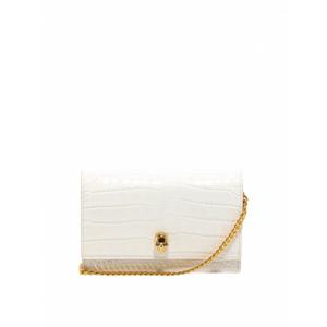 [ALEXANDER MCQUEEN] 라프리마 여성 크로스 바디 가방 스컬 미니 croc 프린트 백 6130881HB0G9006 화이트 /8
