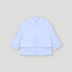 [코데즈컴바인] 레이어 카라넥 블라우스 (CKB-BL507W6)