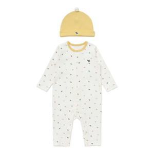 [블루독베이비8] FW25 쁘띠토리세트우주복 HJ (45A7004106) (BLUEDOG BABY 유아 출산 백일 선물 도트 강아