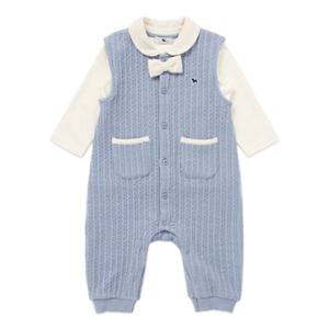 [블루독베이비] FW25  BL)큐트 클래식 세트형 우주복 H (45A1360006)
