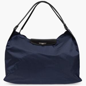 25 FW 발렌시아가 제네브 Geneve 라지 호보 나일론 숄더백 블루 805484 2ABA9 4060